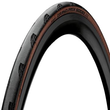 Picture of CONTINENTAL GRAND PRIX 5000 FOLDING TIRE - 25-622 - BLACK/TR